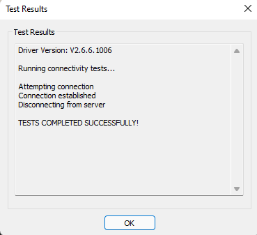 Test ODBC Driver